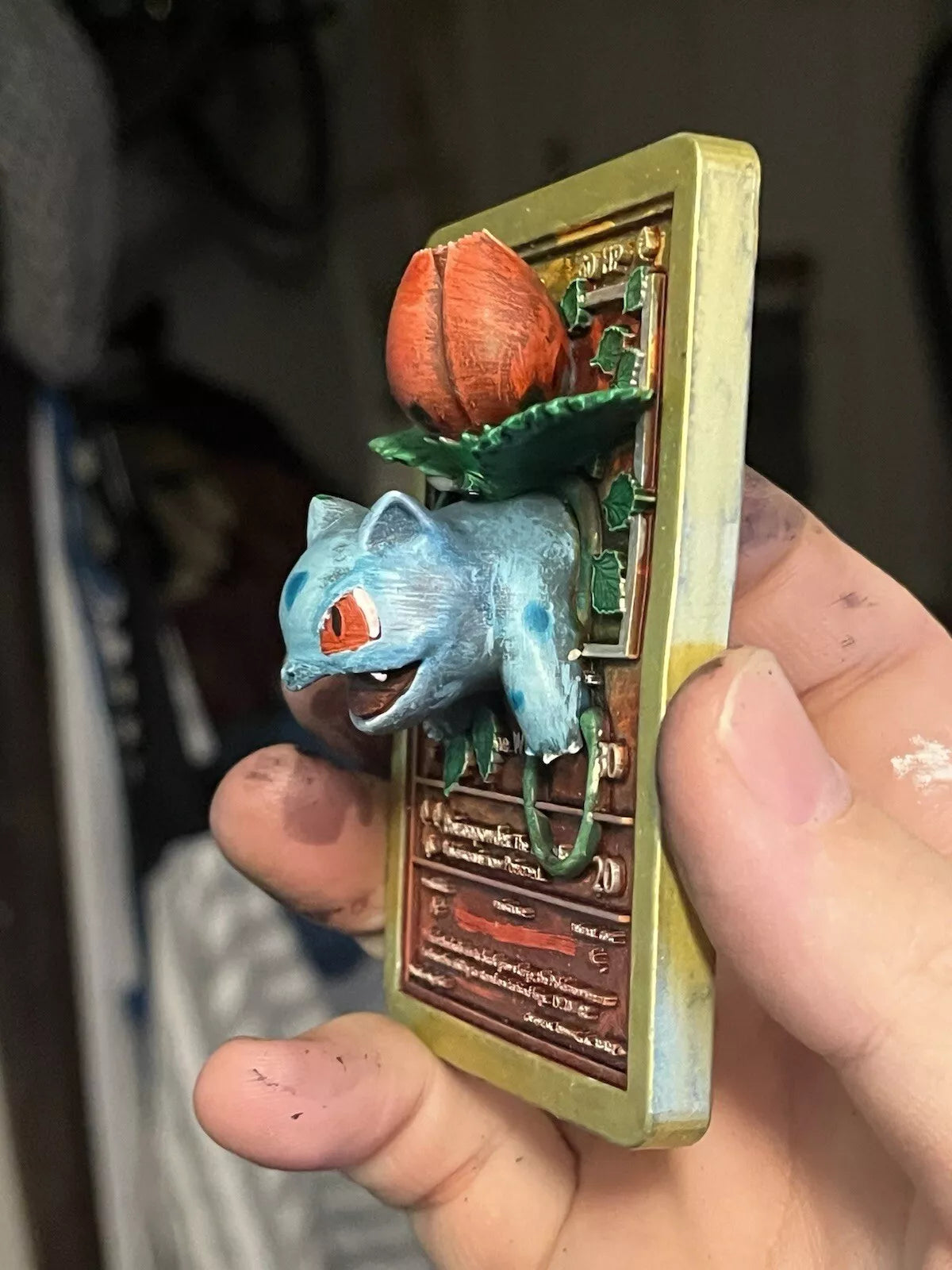 3D Ivysaur Pokémon Card