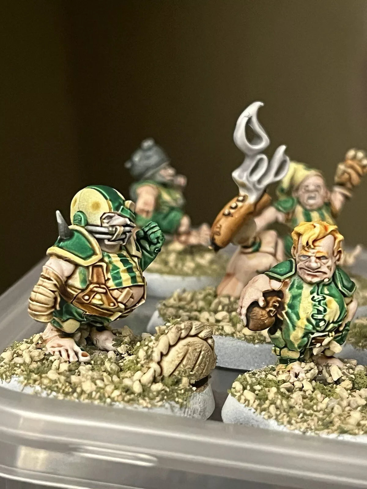 The Greenfield Grasshuggers: Blood Bowl