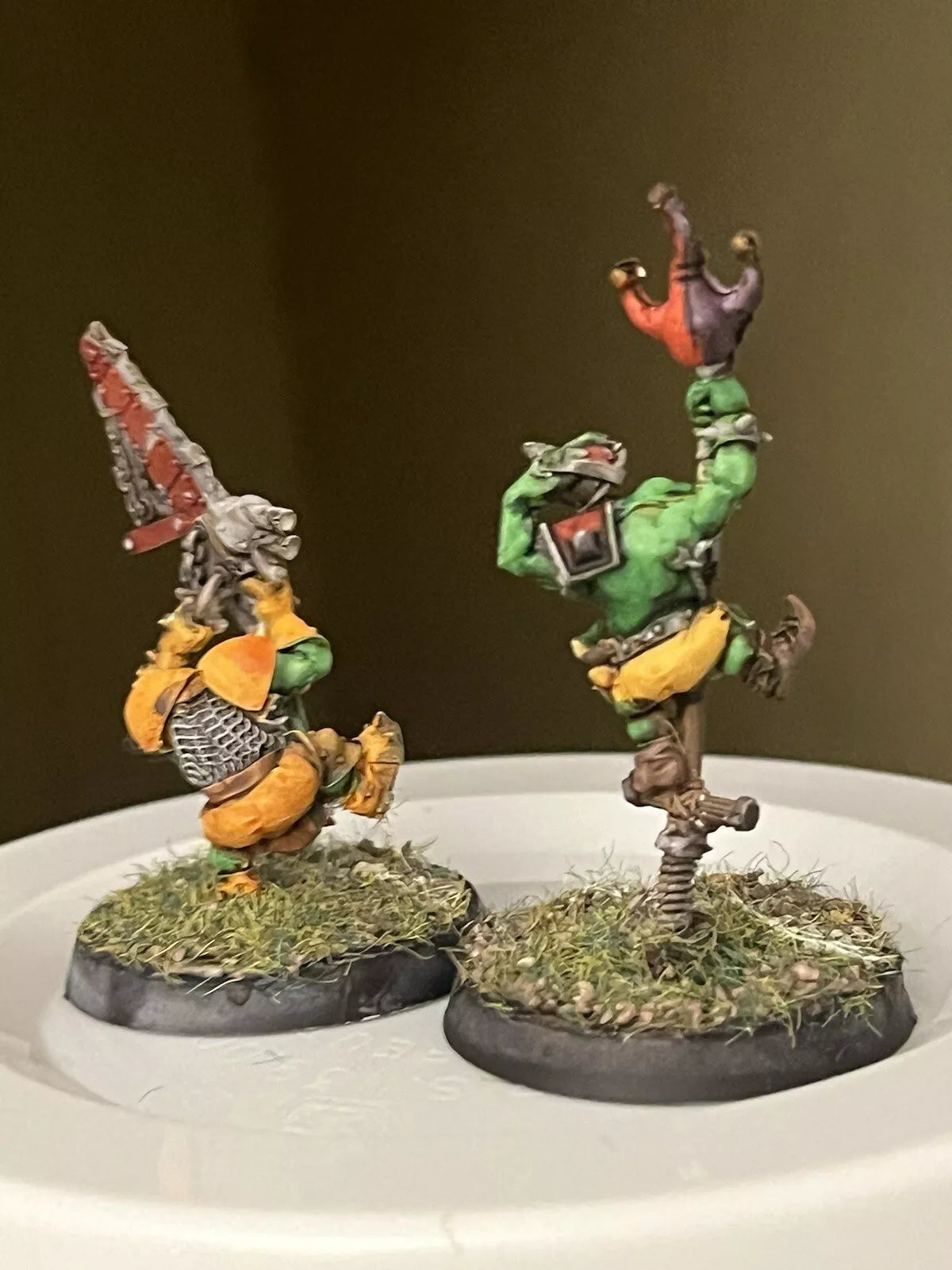 Nobbla Blackwart and Scrappa Sorehead: Blood Bowl