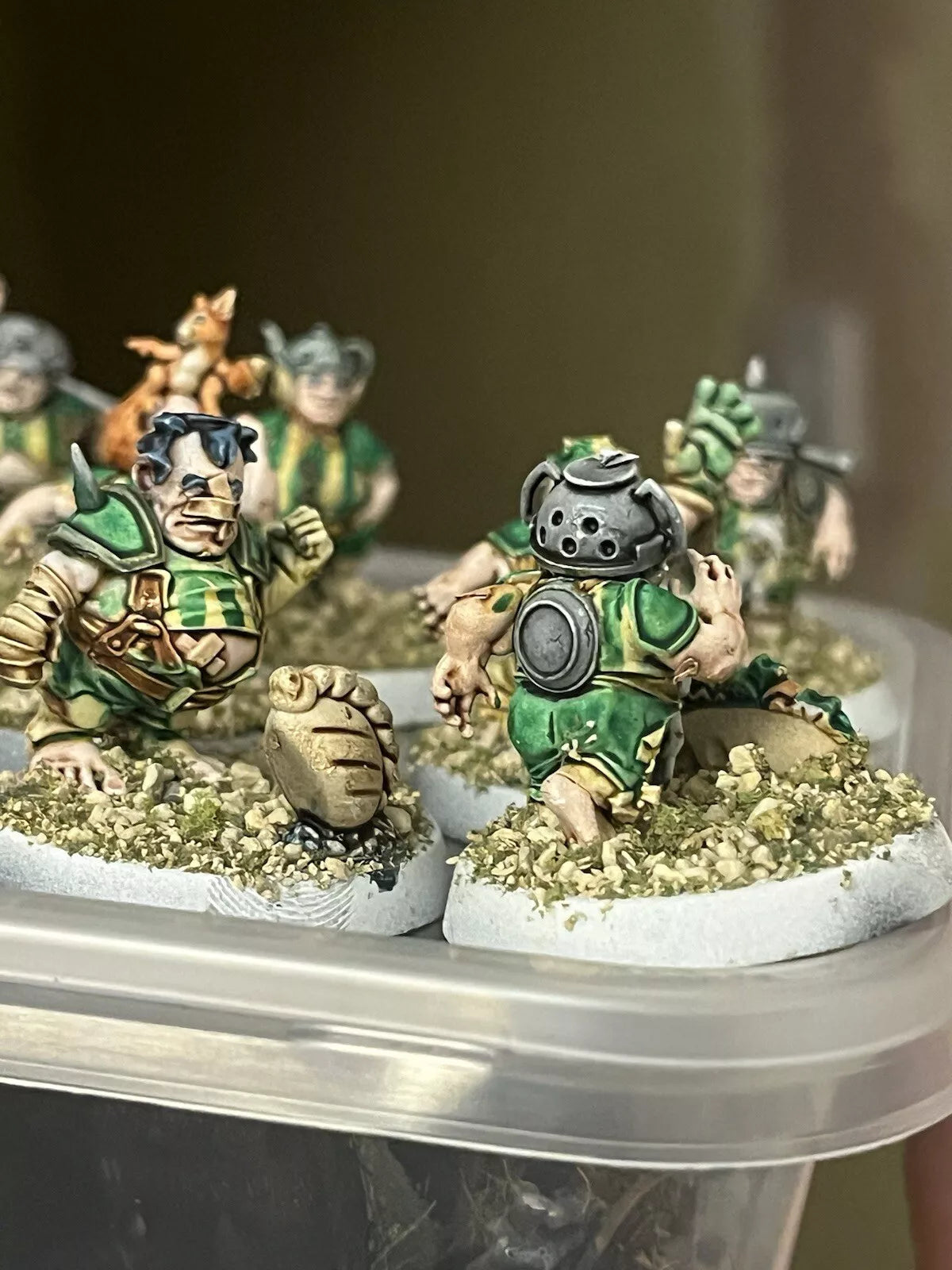 The Greenfield Grasshuggers: Blood Bowl