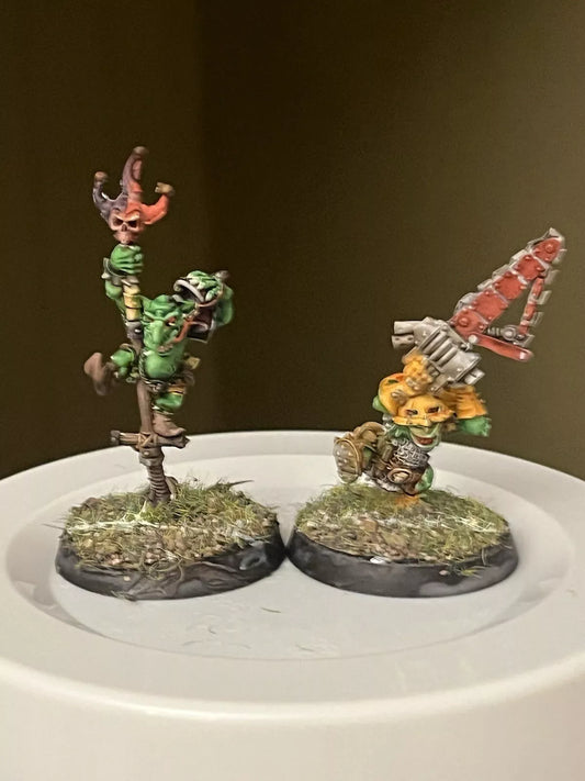 Nobbla Blackwart and Scrappa Sorehead: Blood Bowl