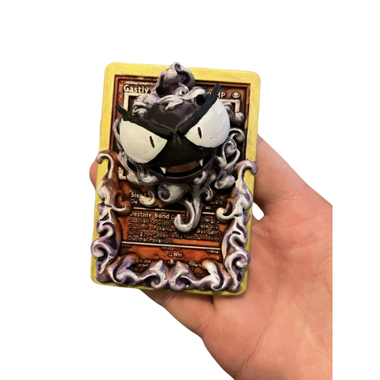 3D Ghastly Pokémon Card